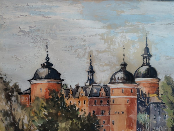 Schloss Gripsholm bei Mariefred, Blick über den Mälaren